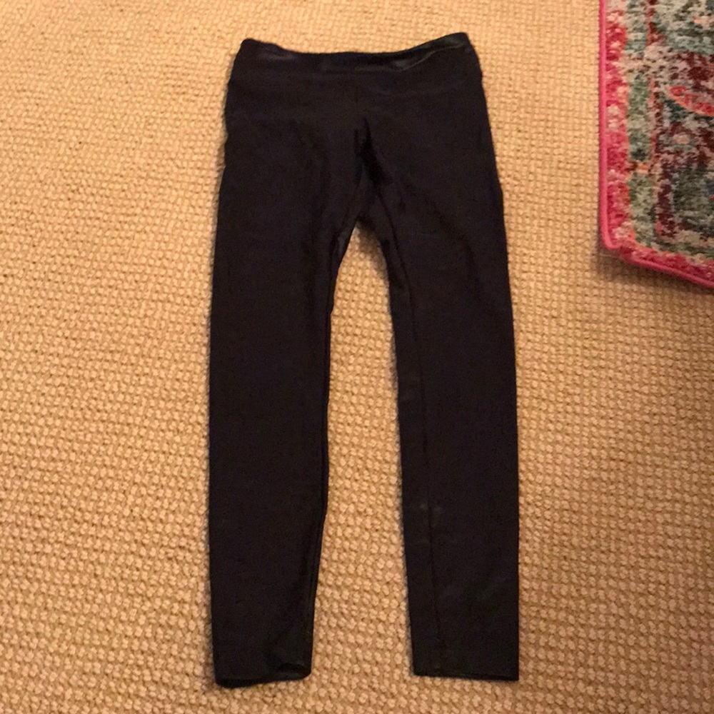 Black sparkly leggings